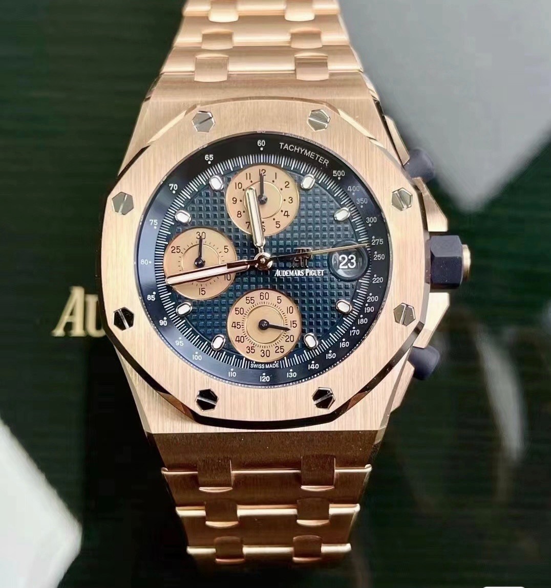 Đồng hồ Audemars Piguet Royal Oak Offshore 26238OR Mặt xanh 42mm
